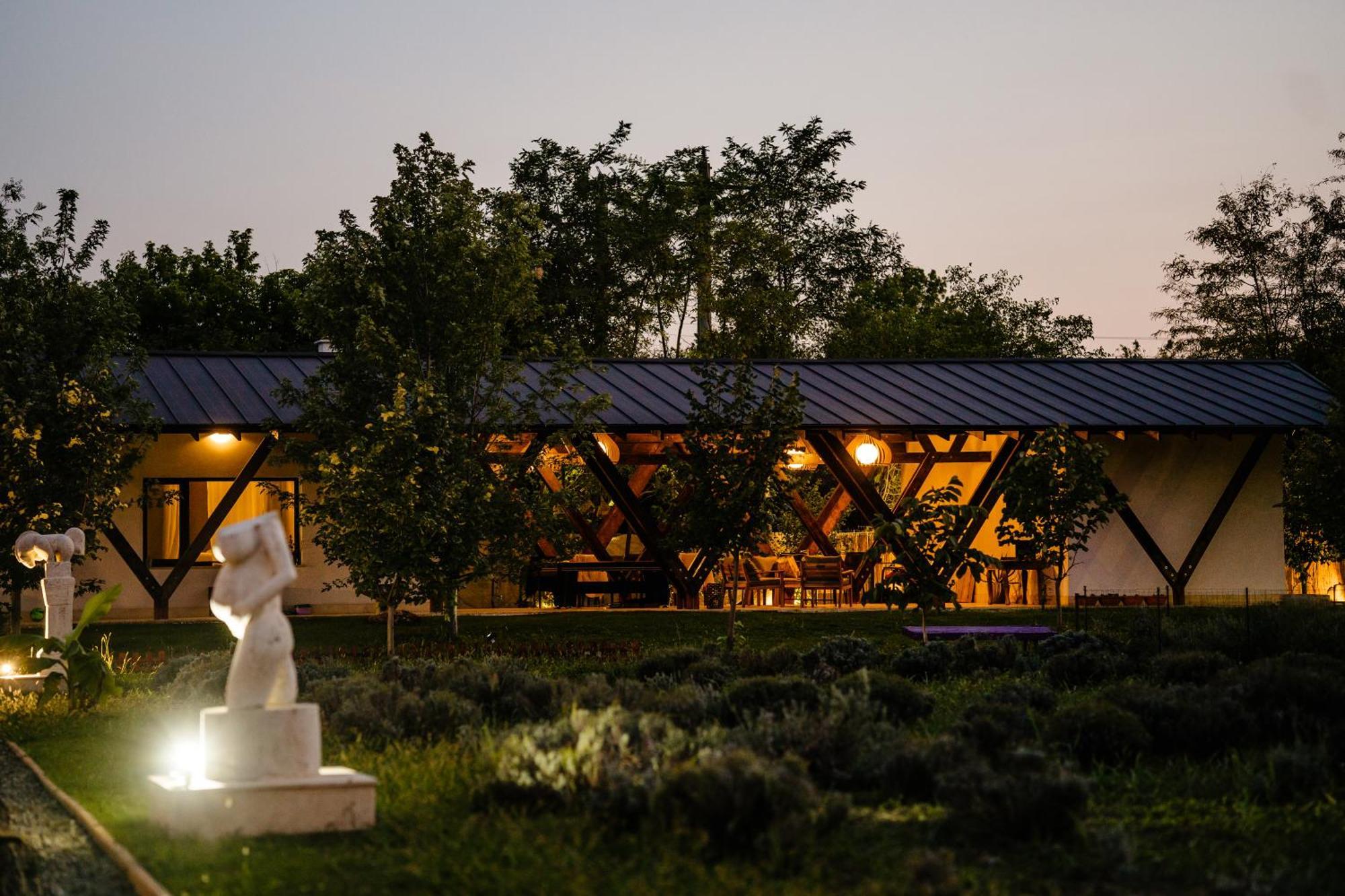 The Tribe Alpaca Retreat Hotel Branesti Ngoại thất bức ảnh